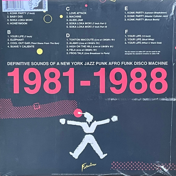 Konk - The Magic Force Of Konk 1981-1988 | Futurismo (FUTNO30) - 2