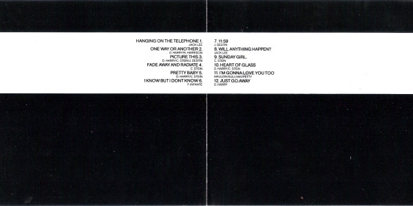 Blondie - Parallel Lines | Chrysalis (0946 3 21192 2 3) - 3