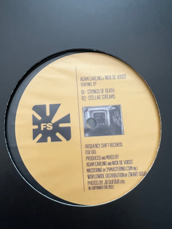 Adam Carling , Nick De Voost - Sentinel EP | Frequency Shift Records (FSR001) - 4 Adam Carling , Nick De Voost - Sentinel EP | Frequency Shift Records (FSR001) - 4
