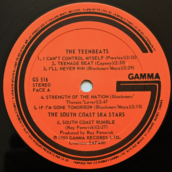 Various - Oh, No... I Can't Control Myself | Gamma (GS-516) - 3