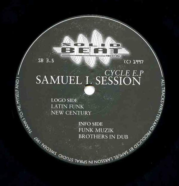 Samuel L Session - Cycle E.P | Solid Beat Records (SB 3.5)