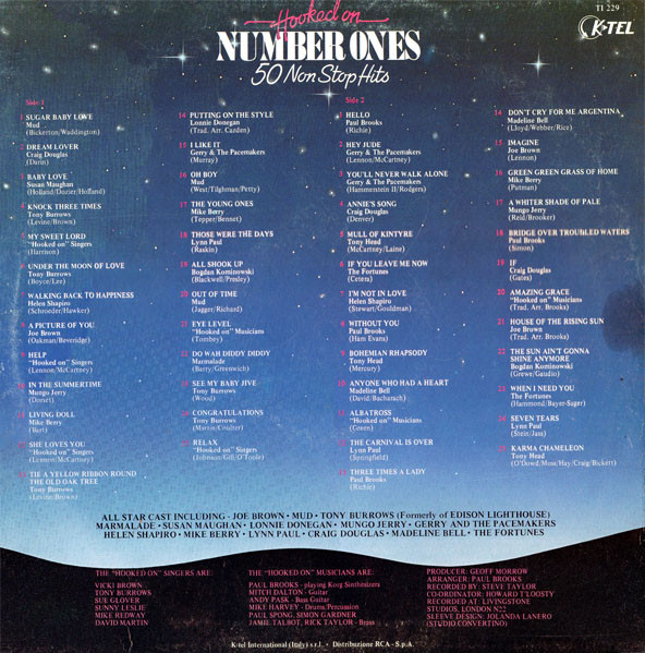 Various - Hooked On Number Ones / 50 Non Stop Hits | K-Tel (TI 229) - 2 Various - Hooked On Number Ones / 50 Non Stop Hits | K-Tel (TI 229) - 2