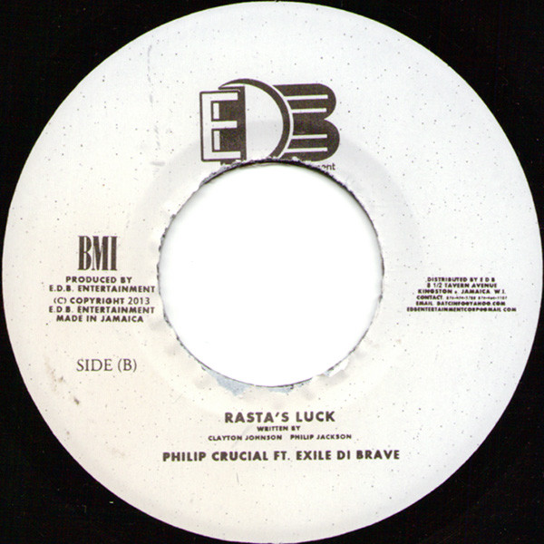 Micah Shemaiah Ft. T.J. , Hempress Sativa , Jahkime , Infinite / Philip Crucial Ft. Exile Di Brave - Dread At The Control / Rasta's Luck | E.D.B. Entertainment (K712) - 3