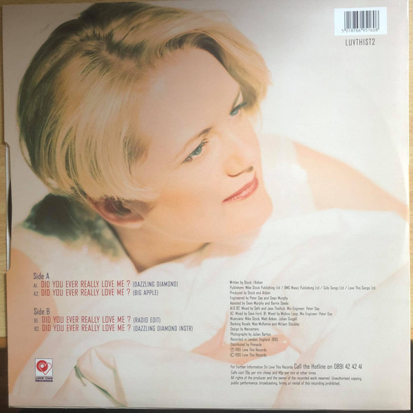 Nicki French - Did You Ever Really Love Me? | Love This Records (LUVTHIST2) - 2 Nicki French - Did You Ever Really Love Me? | Love This Records (LUVTHIST2) - 2