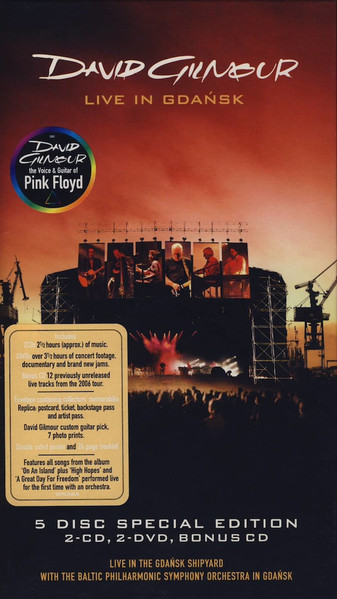 David Gilmour - Live In Gdańsk | EMI (50999 235484 2 8)