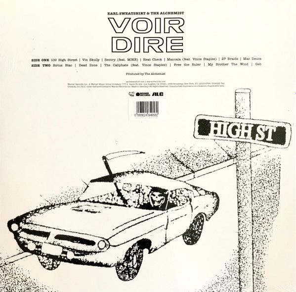 Earl Sweatshirt & Alchemist - Voir Dire | ALC Records (093624849537) - 2 Earl Sweatshirt & Alchemist - Voir Dire | ALC Records (093624849537) - 2