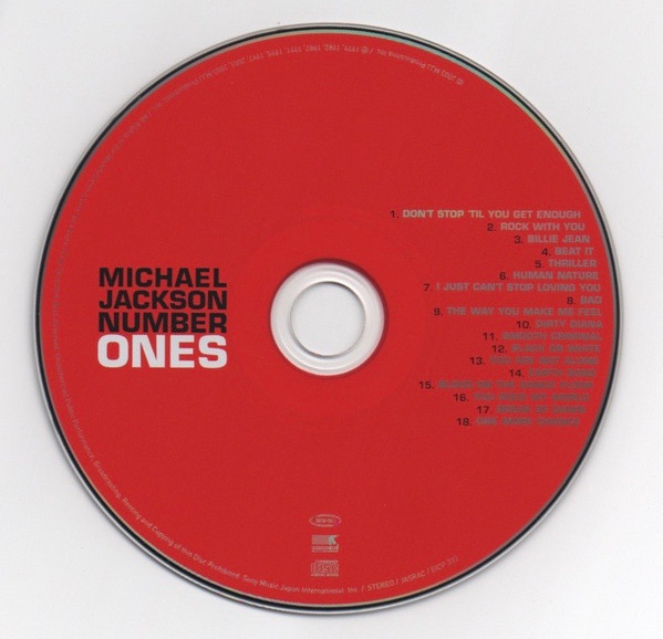 Michael Jackson - Number Ones | Epic (EICP 333) - 4