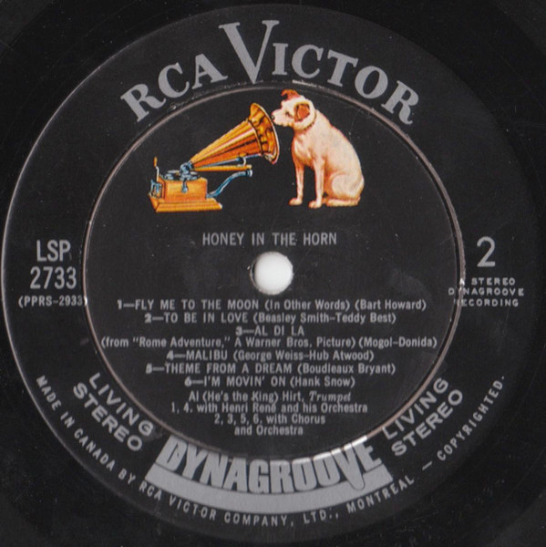 Al Hirt - Honey In The Horn | RCA Victor (LSP-2733) - 4 Al Hirt - Honey In The Horn | RCA Victor (LSP-2733) - 4