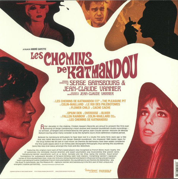 Serge Gainsbourg / Jean-Claude Vannier - Les Chemins De Katmandou | Finders Keepers Records (FKR100LP) - 2