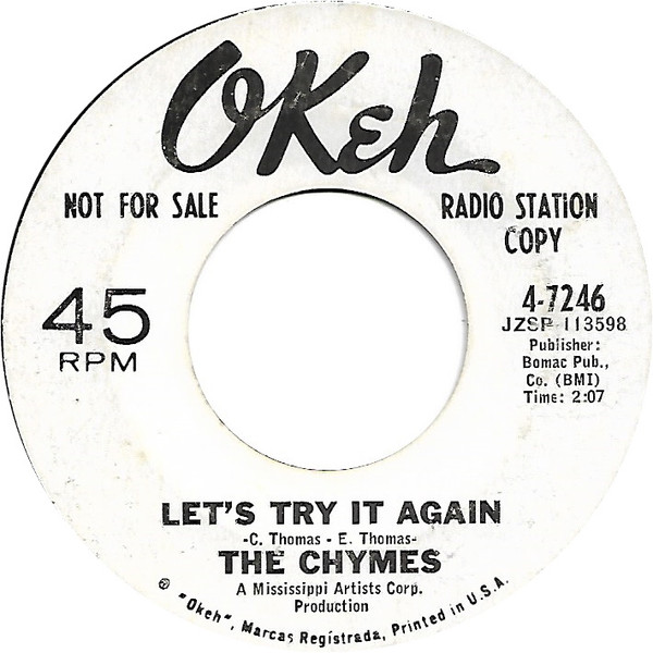 The Chymes - Bring It Back Home | Okeh (4-7246) - 2