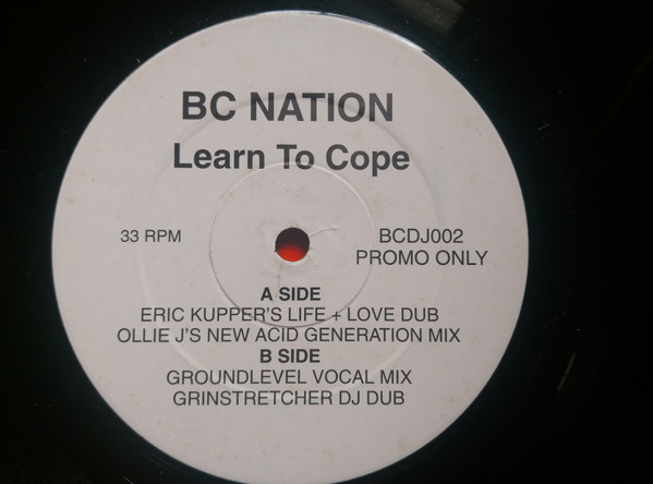 Bass Culture - Learn To Cope | Mushroom (BCDJ002) - main