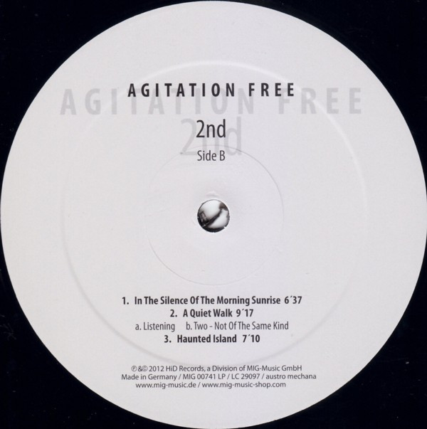 Agitation Free - 2nd | HiD (MIG 00741 LP) - 2