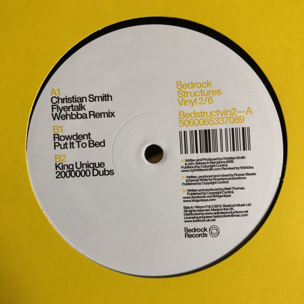 Various - Bedrock Structures | Bedrock Records (Bedstructvin2)