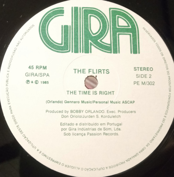 The Flirts - Helpless (You Took My Love) | Gira (PE M/302) - 3