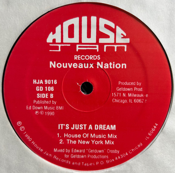 Nouveaux Nation - It's Just A Dream | House Jam Records (HJA 9016) - 2 Nouveaux Nation - It's Just A Dream | House Jam Records (HJA 9016) - 2