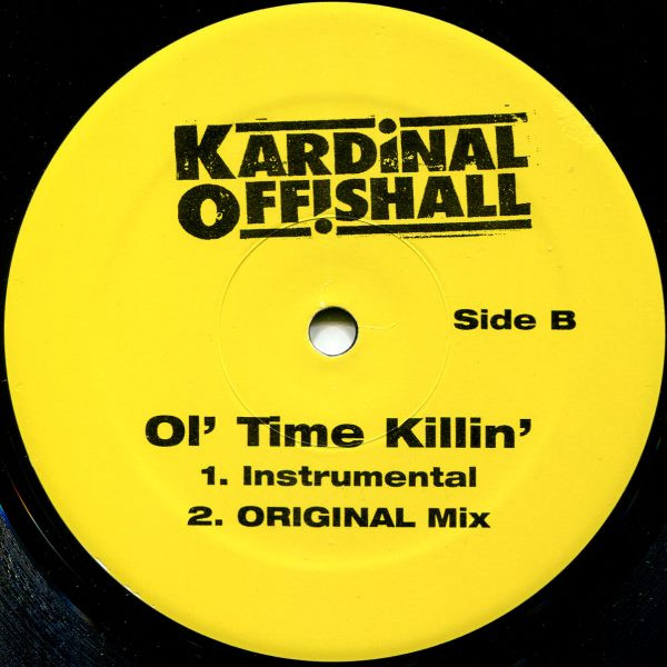 Kardinal Offishall - Ol' Time Killin Remix | Figure IV Entertainment (FIV 1211-1) - 2