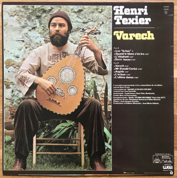 Henri Texier - Varech | Eurodisc (913.087) - 2 Henri Texier - Varech | Eurodisc (913.087) - 2