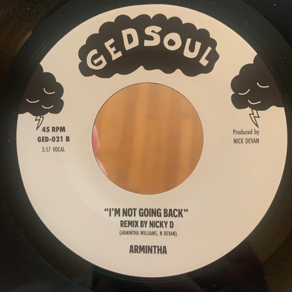 Armintha - I’m Not Going Back | G.E.D. Soul Records (GED-021) - 2