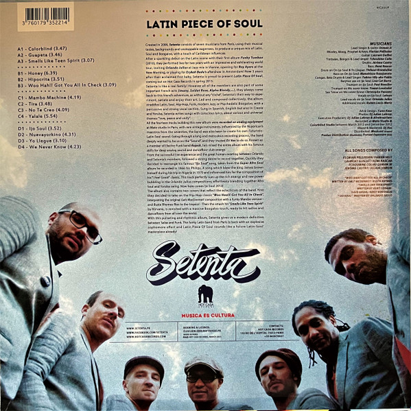 Setenta - Latin Piece Of Soul | Hot Casa Records (HC25LP) - 2 Setenta - Latin Piece Of Soul | Hot Casa Records (HC25LP) - 2