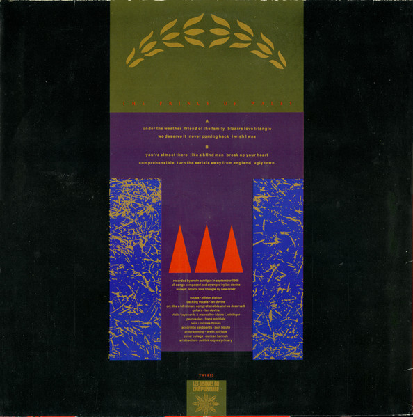 Devine & Statton - The Prince Of Wales | Les Disques Du Crépuscule (TWI 873) - 2