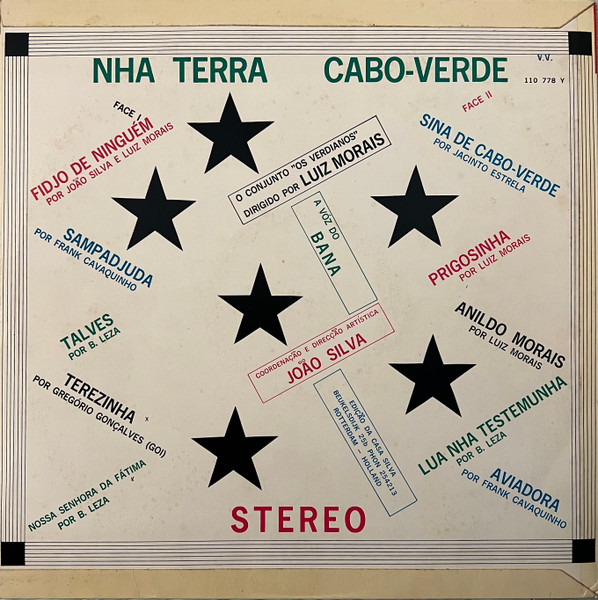 Bana , Luis Morais , Os Verdianos - Nha Terra Cabo-Verde | Casa Silva (110 778 Y) - 2