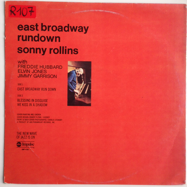 Sonny Rollins - East Broadway Run Down | Impulse! (IMP 430) - 2 Sonny Rollins - East Broadway Run Down | Impulse! (IMP 430) - 2