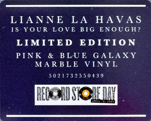 Lianne La Havas - Is Your Love Big Enough? | Warner Records (5021732550439) - 4