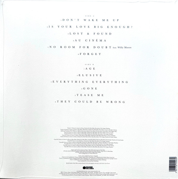 Lianne La Havas - Is Your Love Big Enough? | Warner Records (5021732550439) - 3