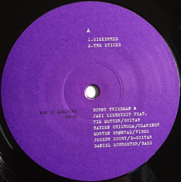 Burnt Friedman & Jaki Liebezeit - Secret Rhythms 2 | Nonplace (NON 19) - 4