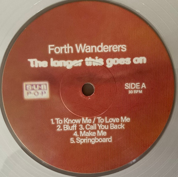 Forth Wanderers - The Longer This Goes On | Sub Pop (SP1669) - 3
