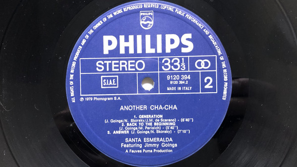 Santa Esmeralda - Another Cha-Cha | Philips (9120 394) - 4 Santa Esmeralda - Another Cha-Cha | Philips (9120 394) - 4