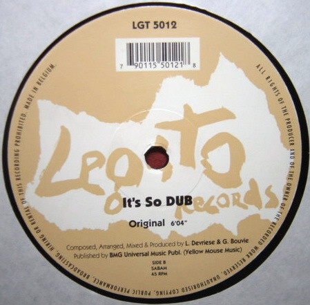 L&G Project - It's So Good | Legato Records (LGT 5012)