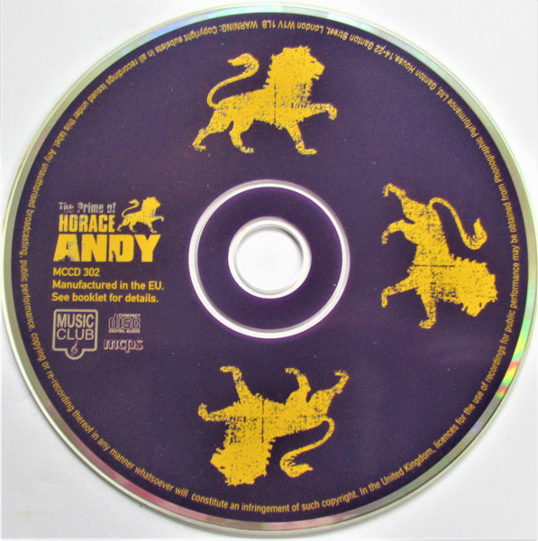 Horace Andy - The Prime Of Horace Andy - 20 Classic Cuts From the 70's | Music Club (MCCD 302) - 3