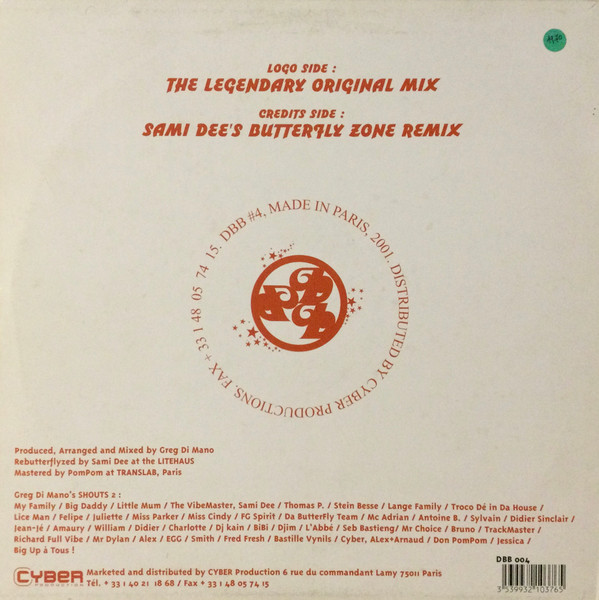 Greg Di Mano - Comes Around | Da Bitchie Boyz (DBB 004) - 2 Greg Di Mano - Comes Around | Da Bitchie Boyz (DBB 004) - 2