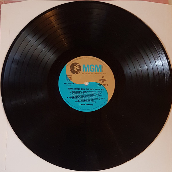 Connie Francis - Sings The Great Movie Hits | MGM Records (2315377A) - 4 Connie Francis - Sings The Great Movie Hits | MGM Records (2315377A) - 4