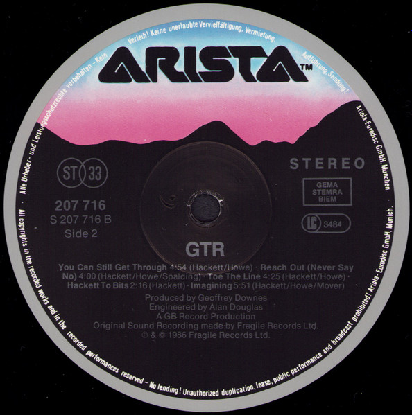 GTR - GTR | Arista (207 716) - 4
