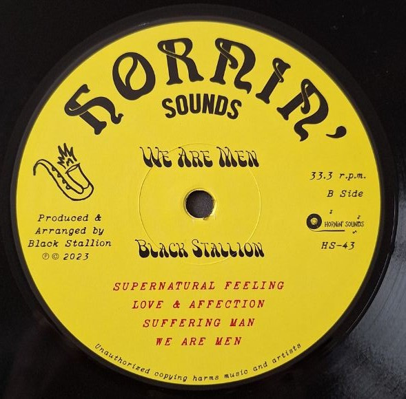 Black Stallion - We Are Men | Hornin' Sounds (HS-43) - 4 Black Stallion - We Are Men | Hornin' Sounds (HS-43) - 4