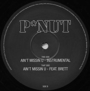 P*nut - Ain't Missing You | BMG UK & Ireland (PNUT 02) - 2 P*nut - Ain't Missing You | BMG UK & Ireland (PNUT 02) - 2