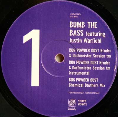 Bomb The Bass Featuring Justin Warfield - Bug Powder Dust / Absorber | Stoned Heights (12BRW 324DJ) - main Bomb The Bass Featuring Justin Warfield - Bug Powder Dust / Absorber | Stoned Heights (12BRW 324DJ) - main