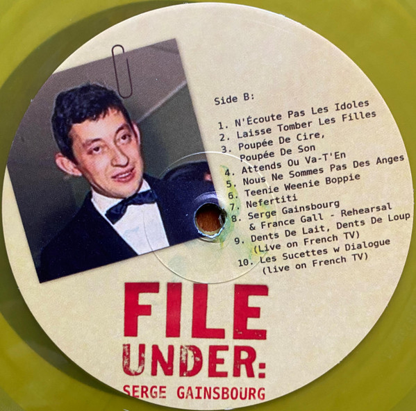 France Gall - File Under: Serge Gainsbourg, Alain Goraguer | Not On Label (France Gall) (none) - 3 France Gall - File Under: Serge Gainsbourg, Alain Goraguer | Not On Label (France Gall) (none) - 3