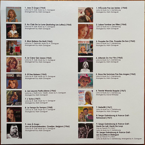 France Gall - File Under: Serge Gainsbourg, Alain Goraguer | Not On Label (France Gall) (none) - 2 France Gall - File Under: Serge Gainsbourg, Alain Goraguer | Not On Label (France Gall) (none) - 2