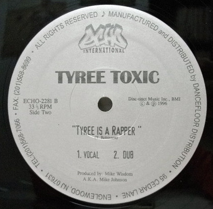 Tyree Toxic - Wicked Verses | Echo International (ECHO-2281) - 2 Tyree Toxic - Wicked Verses | Echo International (ECHO-2281) - 2