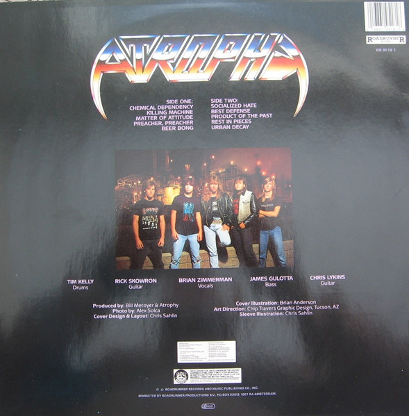 Atrophy - Socialized Hate | Roadrunner Records (RR 9518 1) - 2