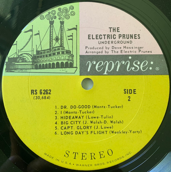 The Electric Prunes - Underground | Reprise Records (RS 6262) - 4 The Electric Prunes - Underground | Reprise Records (RS 6262) - 4