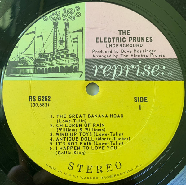 The Electric Prunes - Underground | Reprise Records (RS 6262) - 3 The Electric Prunes - Underground | Reprise Records (RS 6262) - 3