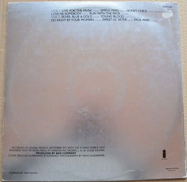 Bad Company - Run With The Pack | Island Records (5009 346) - 2