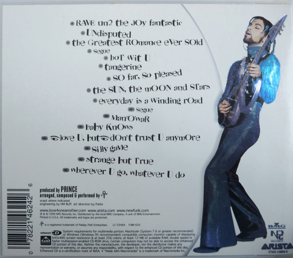 The Artist (Formerly Known As Prince) - Rave Un2 The Joy Fantastic | NPG Records (07822-14624-2) - 3