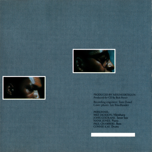 Milt Jackson & John Coltrane - Bags & Trane | Atlantic Jazz (1368-2) - 3