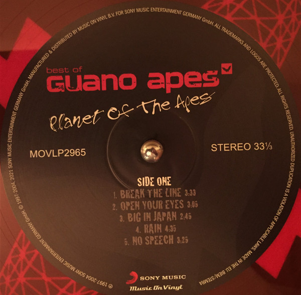 Guano Apes - Planet Of The Apes | Music On Vinyl (MOVLP2965) - 4