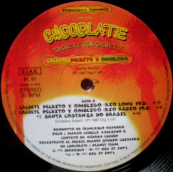 Francisco Navarro Present Chocolate - Cachete, Pechito Y Ombligo | Evasioni Latine (EL 01) - 3